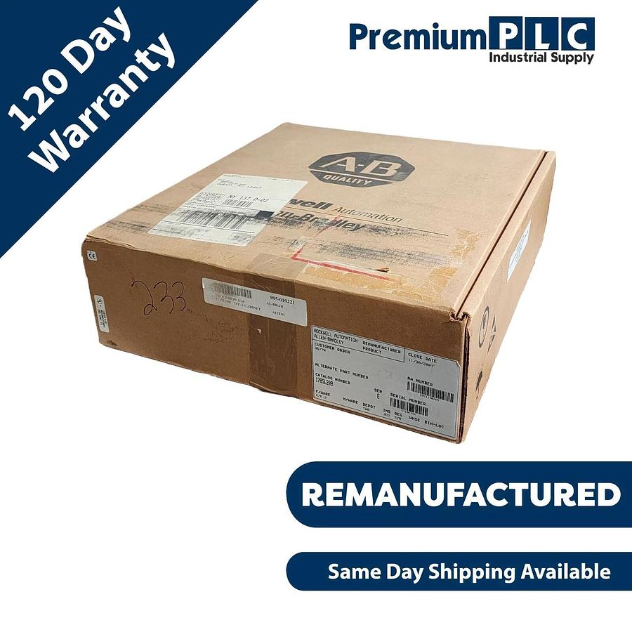 Used REMAN. ALLEN BRADLEY 1785-L20B /E PLC-5/20 PROCESSOR MODULE REV. L01 1785-L20B/E