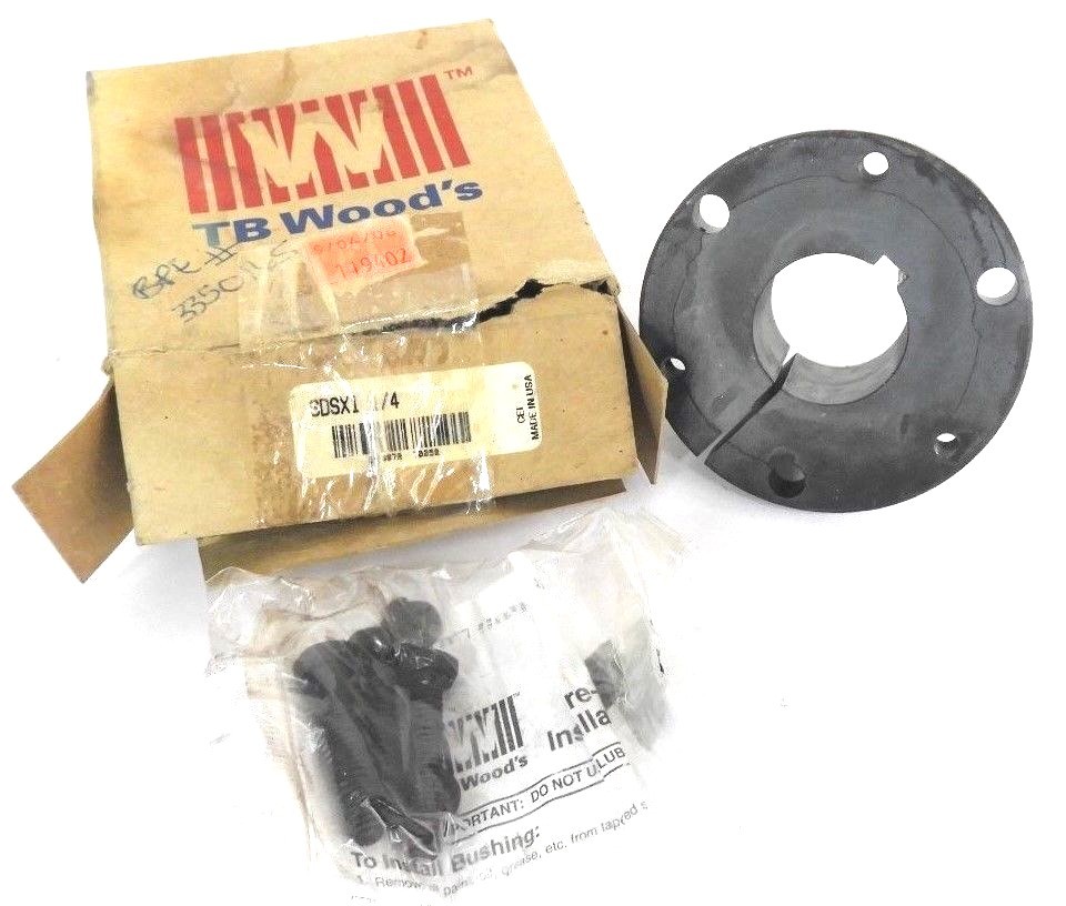 Used NIB TB WOOD'S SDSX1 1/4 BUSHING 1-1/4IN BORE