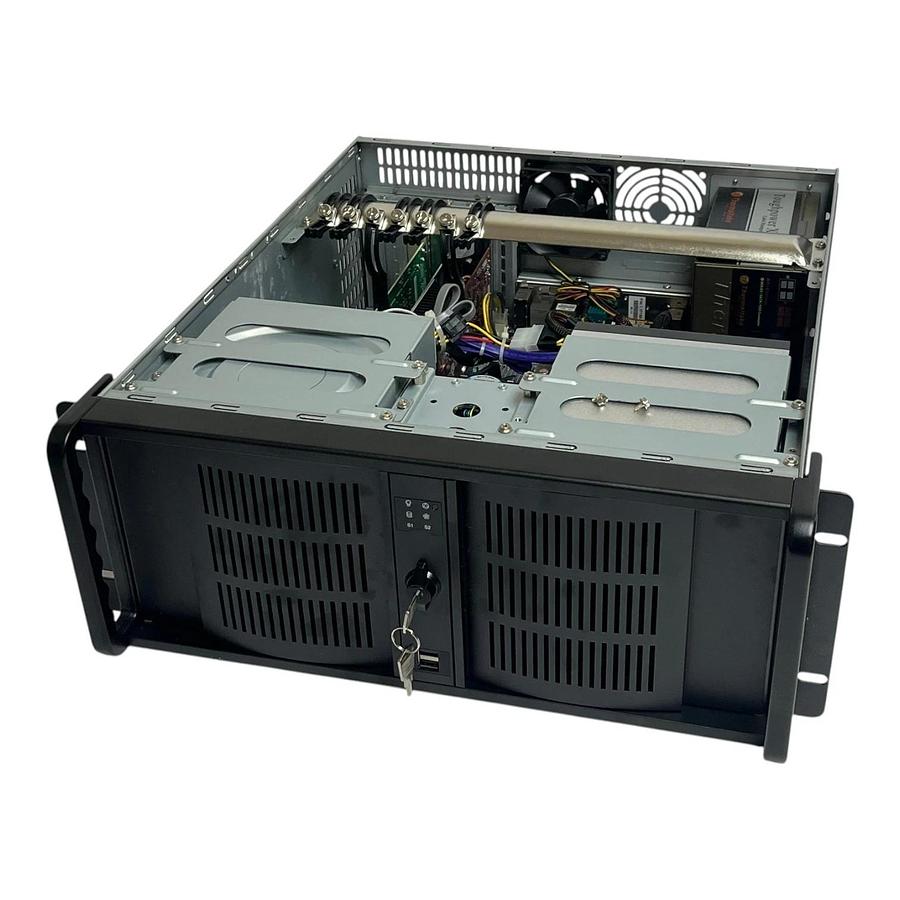 Intel S5000 Dual LGA771 4U Rackmount Server 675W Thermaltake Hotswap New Surplus