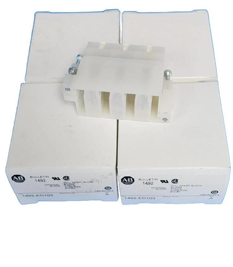 Used ALLEN BRADLEY 1492-ED103 /A PULL APART BLOCKS 60A, 3-POLE NEW SURPLUS