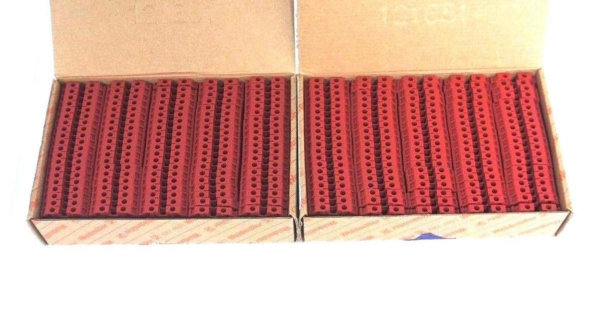 Used LOT OF 200 NEW WEIDMULLER 9129920000 SAK 4/EN RT 600V 36A AWG 26 TO 10