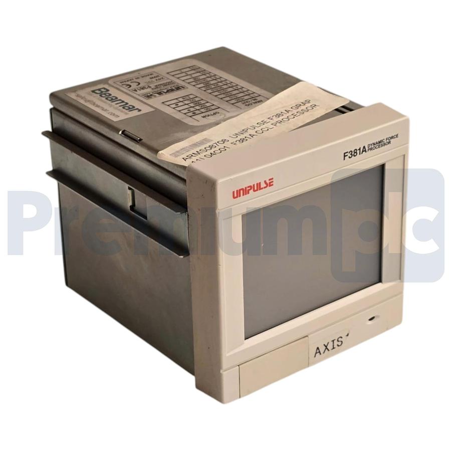 Used Unipulse F381A Dynamic Force Processor Digital Indicator/Display TFT 24VDC USPI