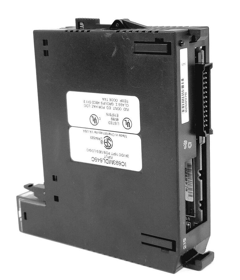 Used GE FANUC IC693MDL645C INPUT MODULE 16PT POS/NEG LOGIC (NO WIRING ARM)
