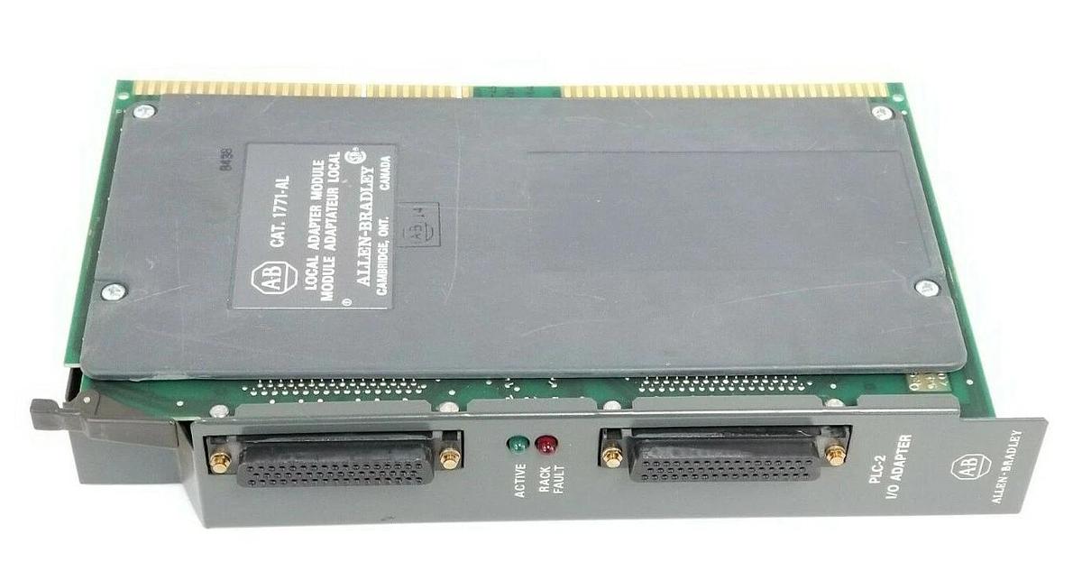 Used ALLEN BRADLEY 1771-AL PLC-2 I/O ADAPTER MODULE 1771AL