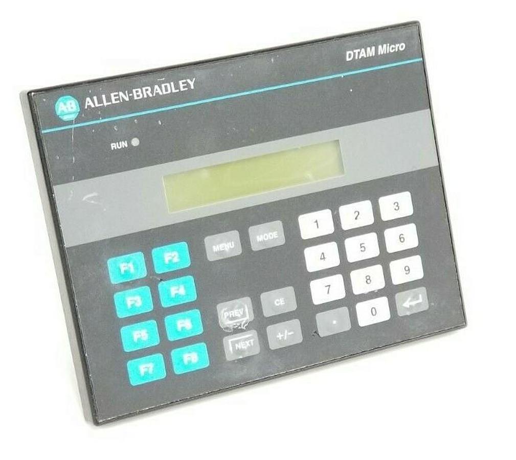 Refurbished ALLEN BRADLEY 2707-M485P3X DTAM MICRO OPERATOR INTERFACE SER. B (REPAIRED)