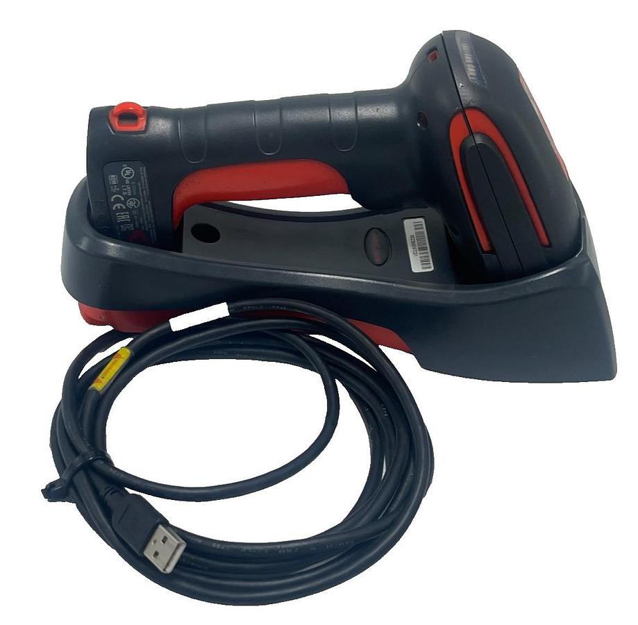 Used HONEYWELL 1981iER-3 Granit Industrial 2D Barcode Scanner w/ CCB02 Base & Cable