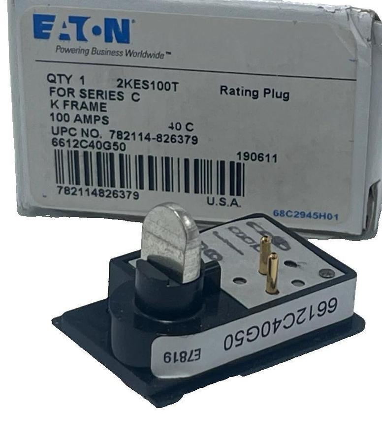 Eaton 2KES100T Rating Plug 100A Digitrip 310 Series C KD Frame 3-Pole - NSMP