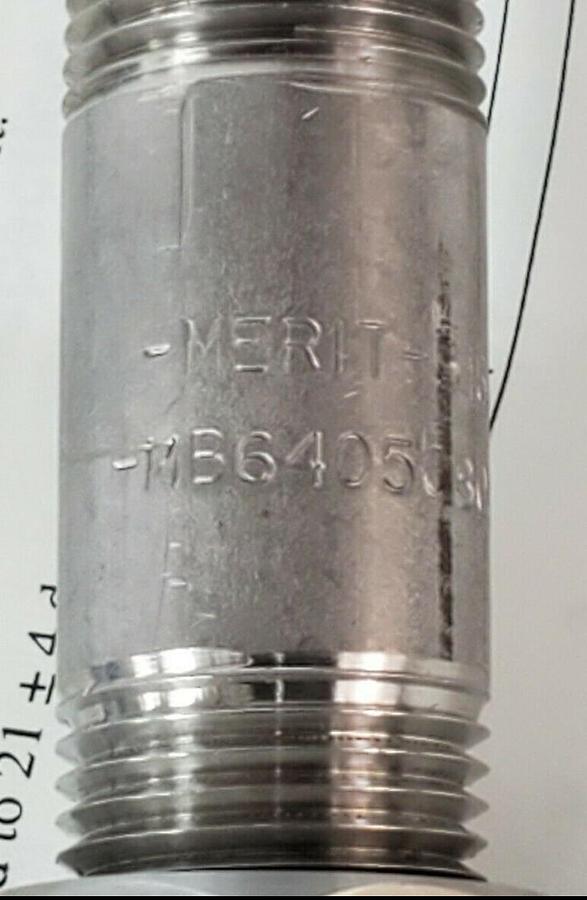 Used NEW BURNS 200L10A2A2C045TT202/CR10R11 TEMPERATURE SENSOR 1/2" X 3/4" W/ PROBE