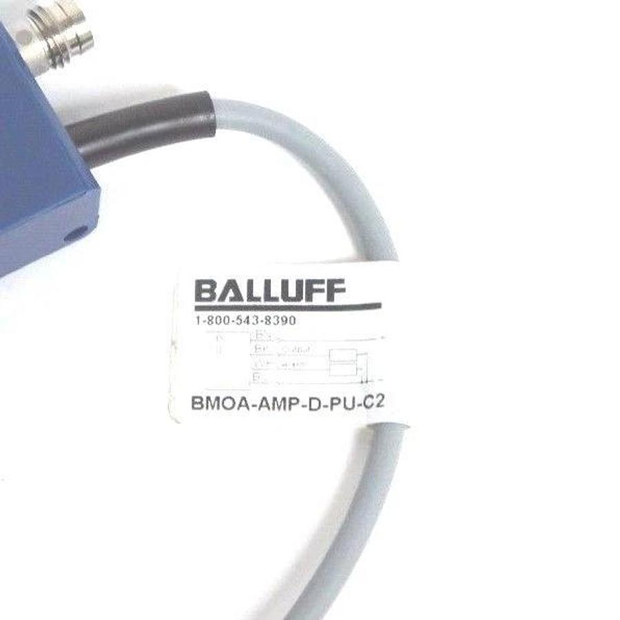 NEW BALLUFF BMOA-AMP-D-PU-C2 PHOTOELECTRIC MINI AMPLIFIER 10-30VDC BMOAAMPDPUC2
