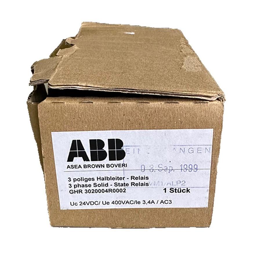 Used NEW ABB HDS-R2 / HDSR2 SOLID STATE RELAY 3PHASE GHR 3020004R0002 24VDC