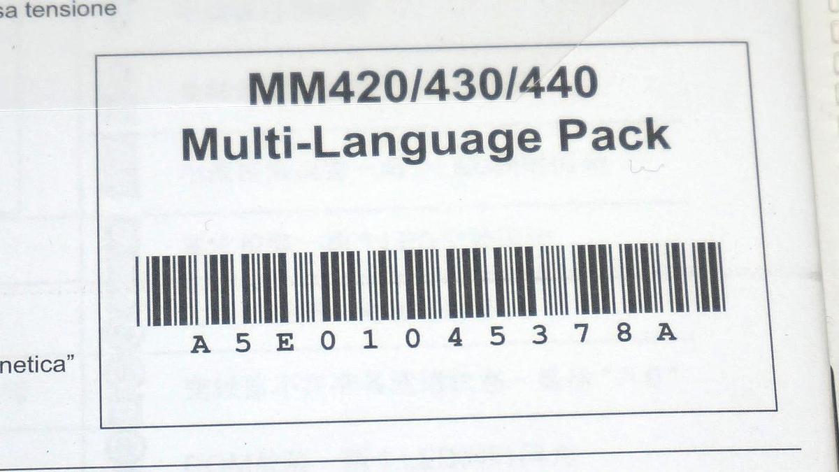 Used NEW SIEMENS A5E01045378A MICROMASTER 420/430/440 DOCUMEN./COMMISS. SOFTWARE