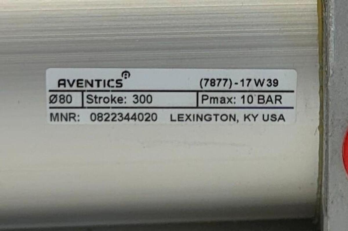 Used NEW BOSCH AVENTICS 0822344020 PNEUMATIC CYLINDER STROKE : 300 10BAR NSNP
