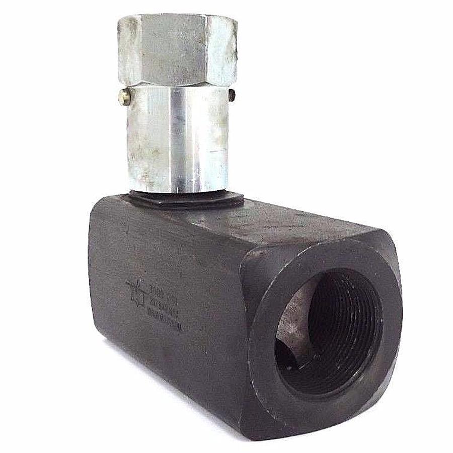Used PARKER F2400S FLOW CONTROL VALVE F2400S-12BM, 3000PSI, 207BAR, 100GPM, 379LPM
