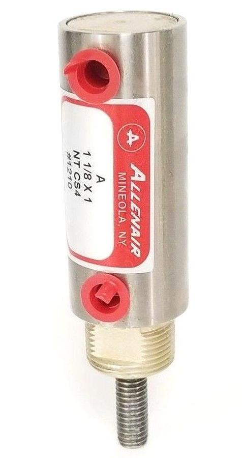 Used NEW ALLENAIR A 1 1/8 X 1 NT CS4 #1210 PNUEMATIC CYLINDER