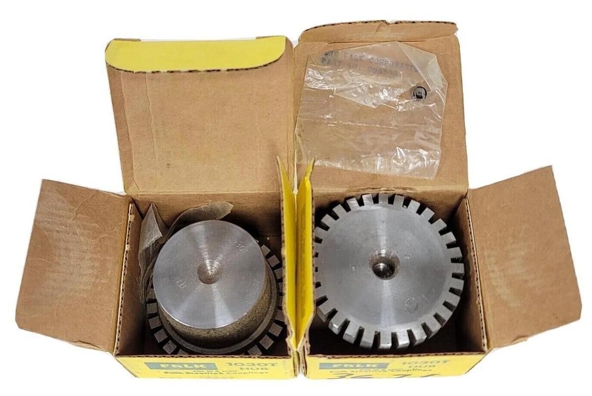 LOT OF 2 NEW FALK 1030T HUBS FOR 30 & 1030T Steelflex COUPLINGS