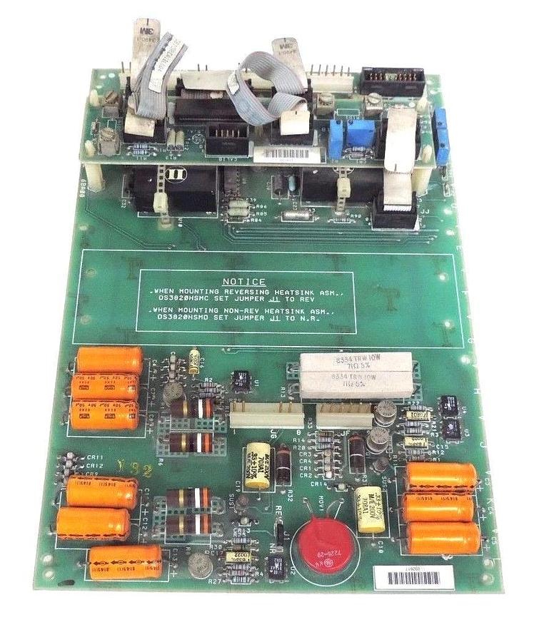Used GENERAL ELECTRIC GE DS3800NEPB1F1E BOARD W/ DS3800DEPB1A1B POWER BOARD