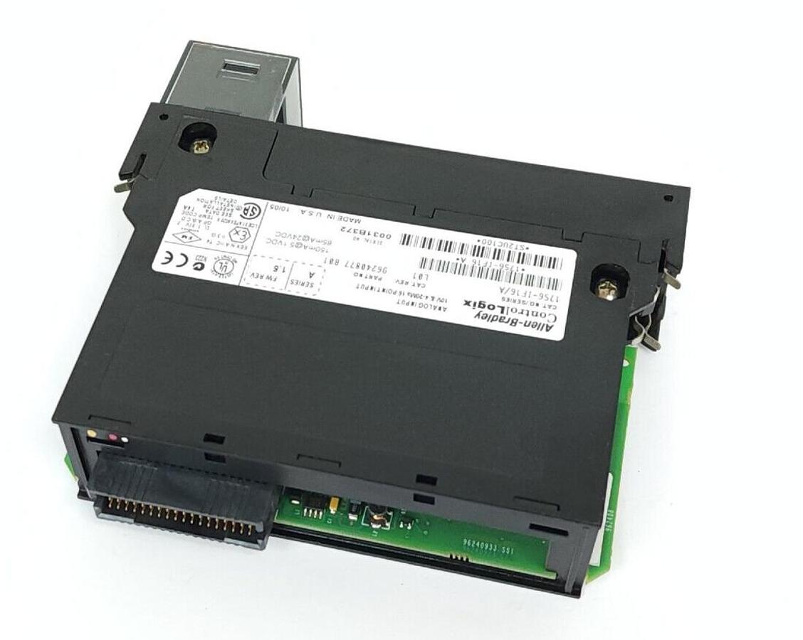 Used ALLEN BRADLEY 1756-IF16 /A CONTROLLOGIX ANALOG INPUT MODULE F/W 1.5 1756IF16