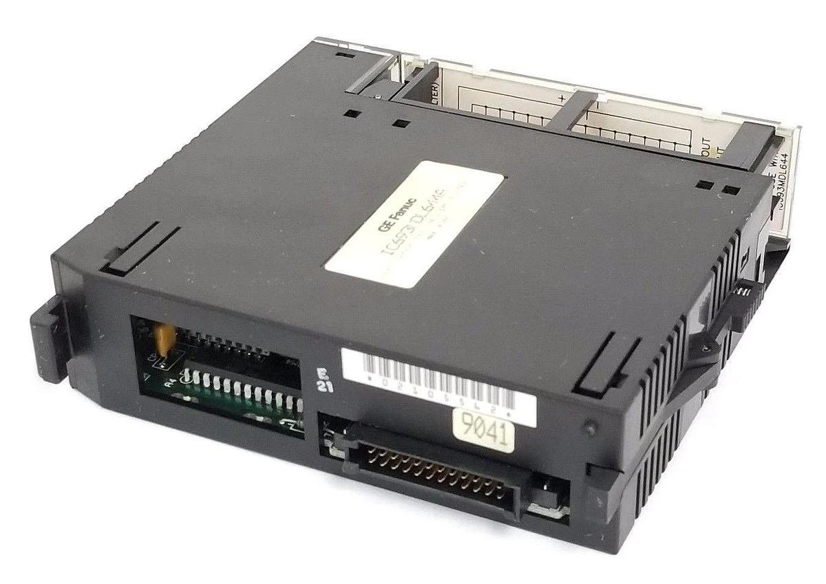 Used GE FANUC IC693MDL644A INPUT 24VDC 16PT NEG 1MS FILTER
