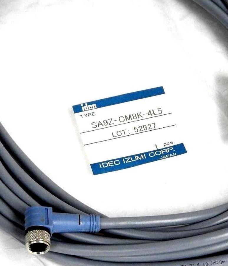 Used NEW IDEC SA9Z-CM8K-4L5 SENSOR CABLE SA9ZCM8K4L5