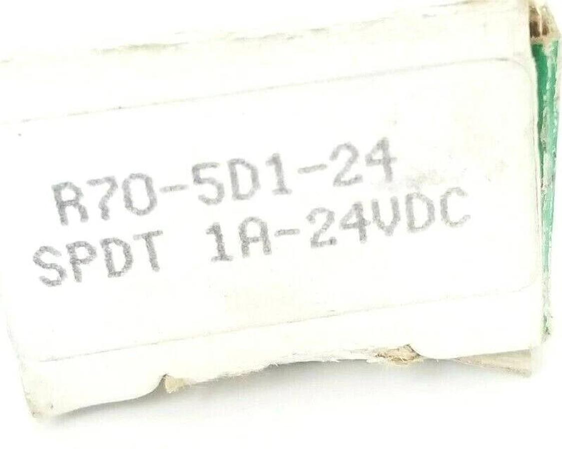 Used NIB NTE ELECTRONICS R70-5D1-24 SPDT SIGNAL RELAY 1A-24VDC R705D124