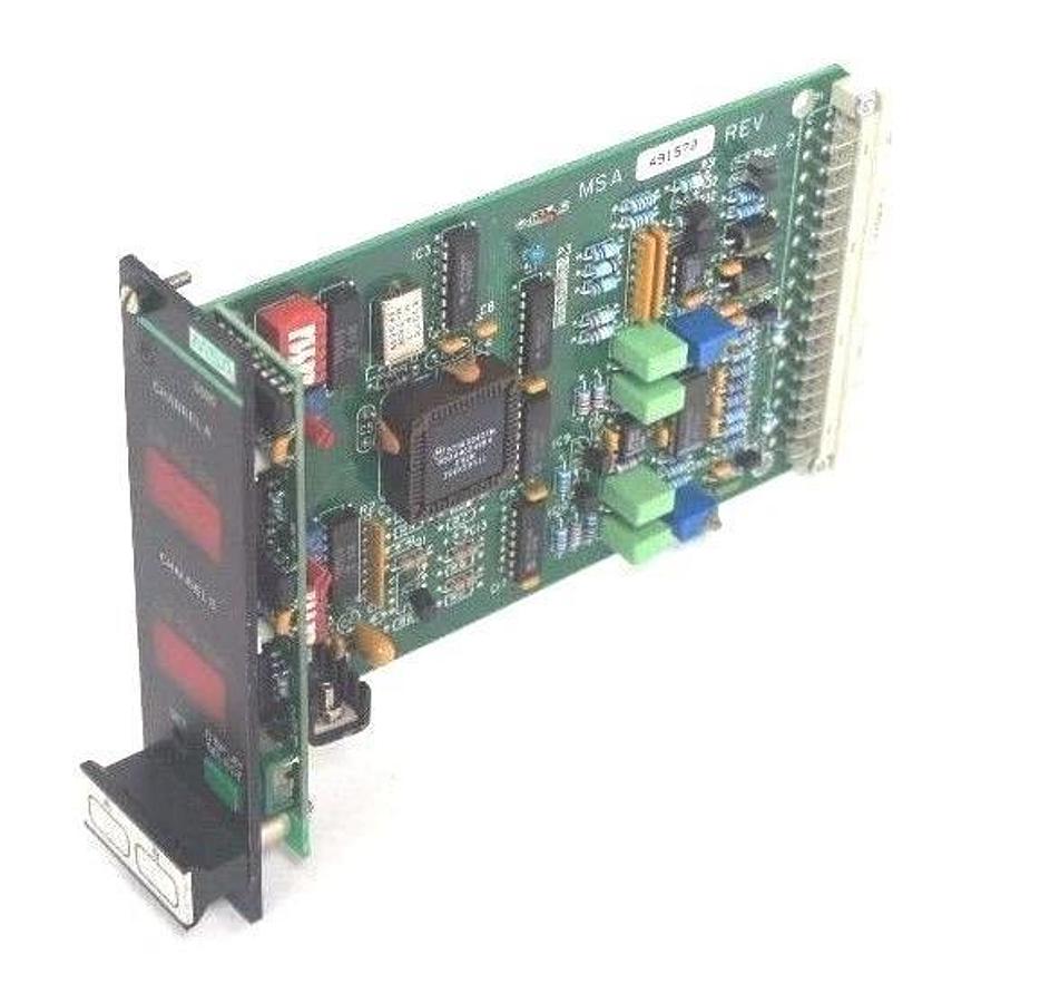 Refurbished REPAIRED MSA 490892 CONTROL MODULE 5000 SERIES REV 1, 491570