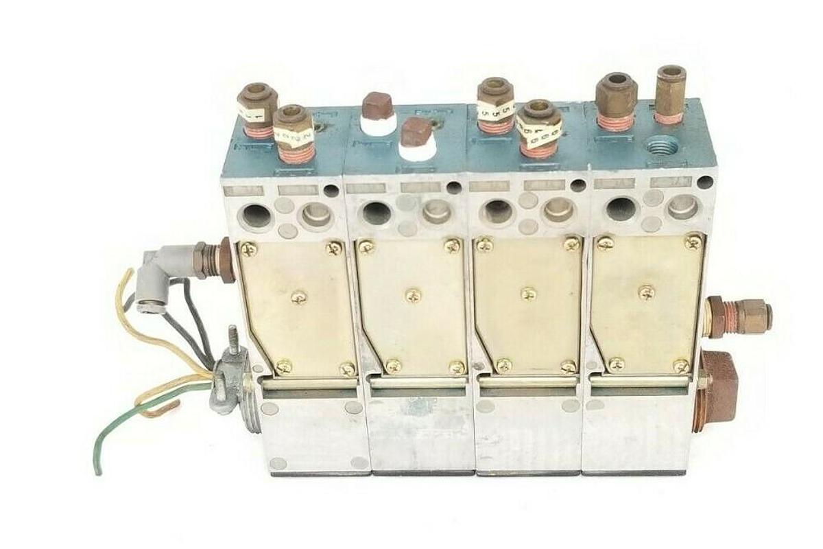 Used LOT OF 4 MAC 82A-DA-BKA SOLENOID VALVES 82ADABKA
