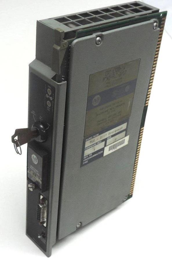Used ALLEN BRADLEY 1772-LW SER. C MINI PLC 2/17 PROCESSOR F/W REV. F, 1772LW