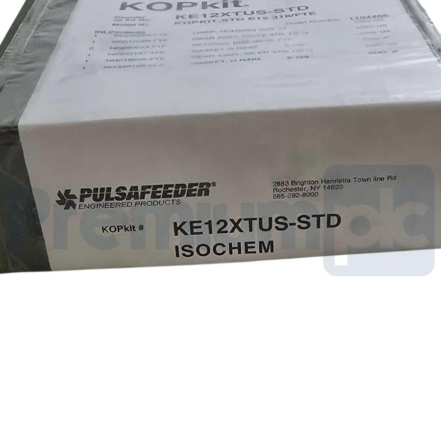 Used Pulsafeeder KOPkit STD E12 316/FTE | KE12XTUS-STD Isochem Pump Rebuild Kit NSMP