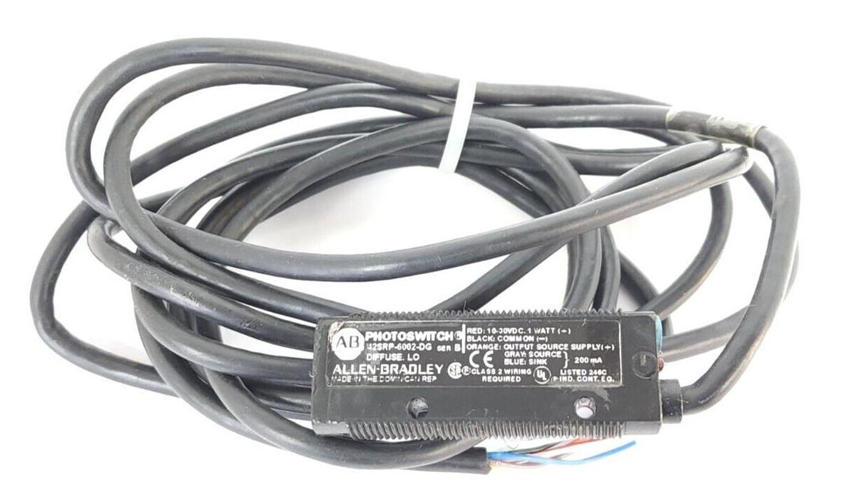 Used ALLEN BRADLEY 42SRP-6002-DG PHOTOSWITCH SER. B