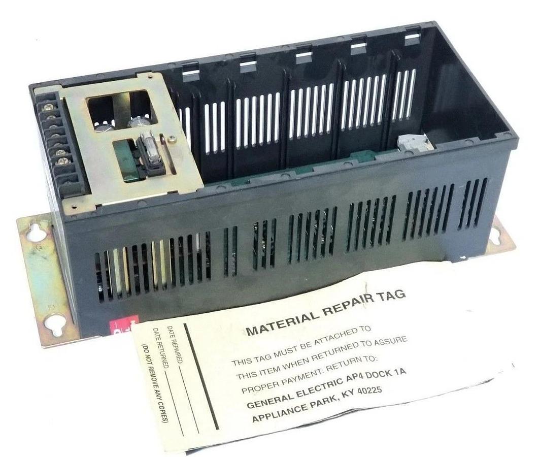 Refurbished GENERAL ELECTRIC IC610CHS110A RACK W/ HI-CAP POWER SUPPLY IC610CHS110 REPAIRED