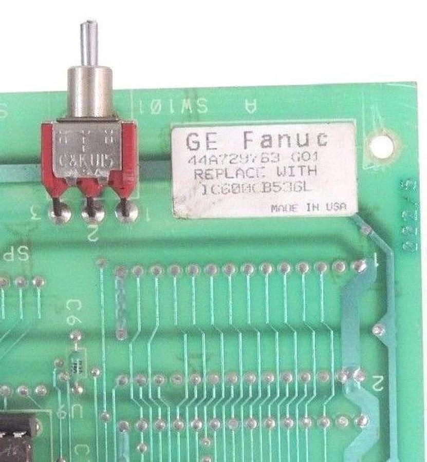 Used GE FANUC IC600CB53GL COMMUNICATIONS CONTROL MODULE TYPE2 SERIES SIX