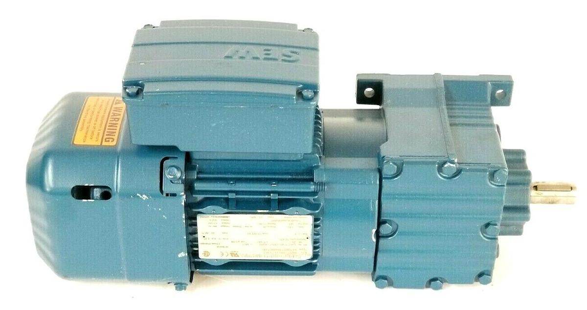 Used NEW SEW EURODRIVE R17DRS71S4BE05HR GEARMOTOR ASSEMBLY .25HP