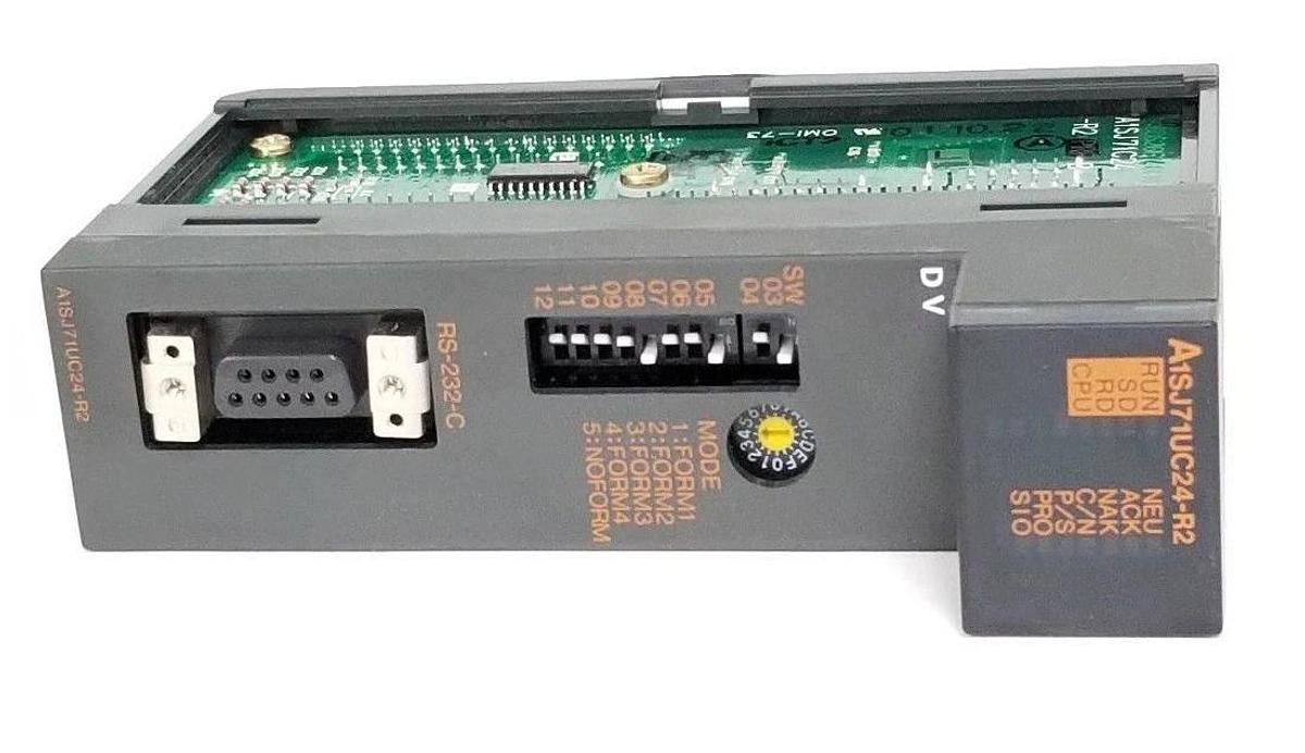 Used MITSUBISHI A1SJ71UC24-R2 RS-232-C CPU COMMUNICATION MODULE A1SJ71UC24R2