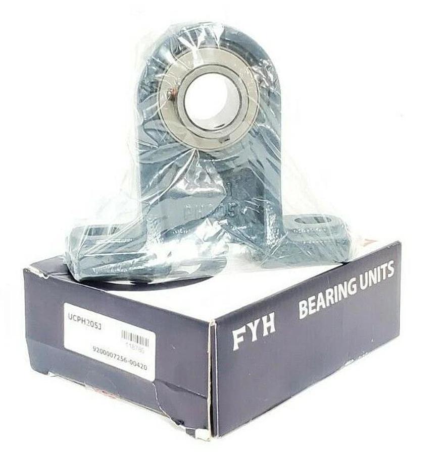 Used NIB FYH UCPH205J PILLOW BLOCK BEARING 25MM BORE UCPH205