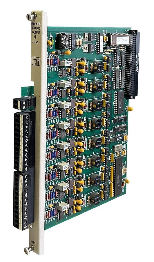 Used CONTROL TECHNOLOGY INC SIEMENS 901C-2560 / 901C2560 ISOLATED ANALOG INPUT MODULE
