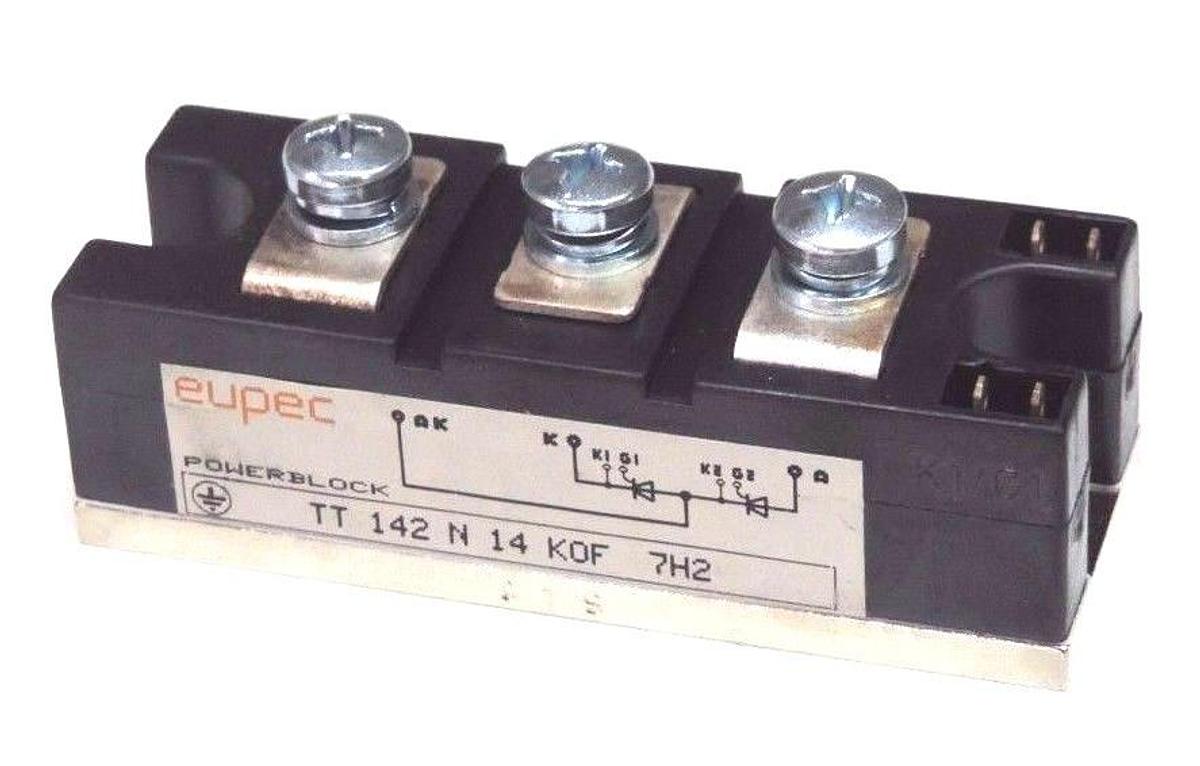 NEW EUPEC TT 142 N 14 KOF 7H2 POWERBLOCK TT142N14KOF7H2