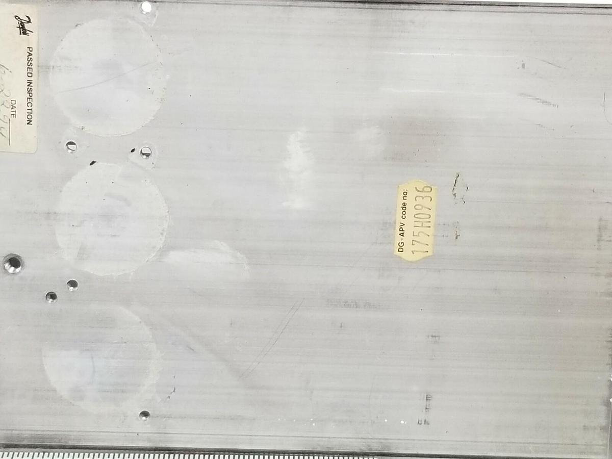 Used DANFOSS 175H0936 HEAT SINK FOR VLT3002 DRIVE 7-BAR