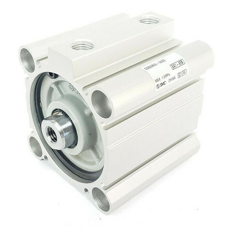 Used NEW SMC CDQ2B63-30DZ COMPACT AIR CYLINDER CDQ2B6330DZ, 2A1-45B, MAX. 1.0MPa