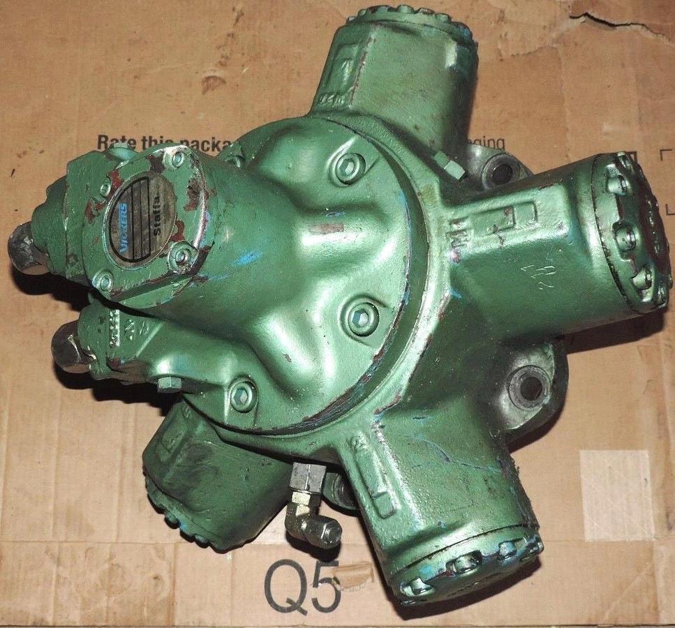Used VICKERS STAFFA HM/B100S/F/13 RADIAL PISTON HYDRAULIC MOTOR HMB SER. FIXED DISP.