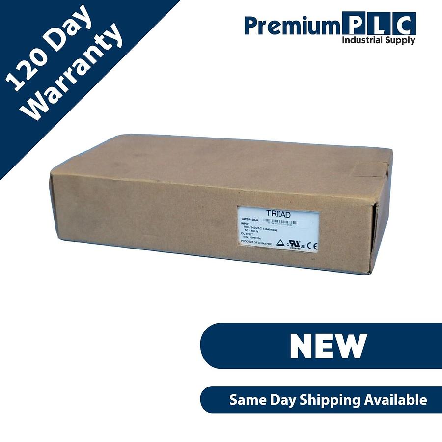 Used NIB TRIAD MAGNETICS AWSP100-5 AC-DC CONVERTER AWSP1005
