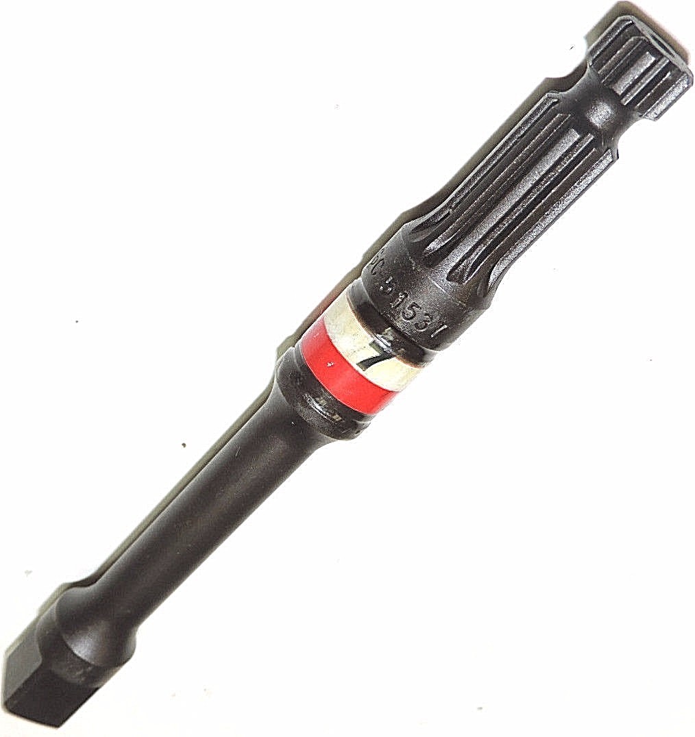 Used NEW CHICAGO PNEUMATIC C-051537, #7, 1/2" "C" SPLINE TORK BAR EXTENSION BAR