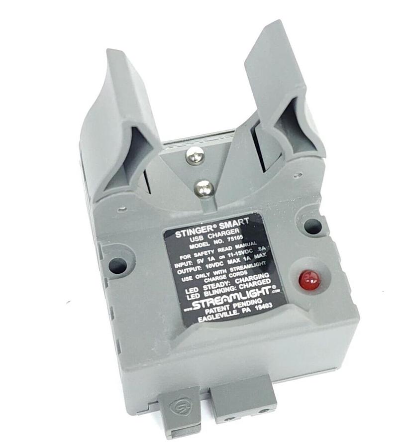 Used STEAMLIGHT 75105 STINGER SMART USB CHARGER