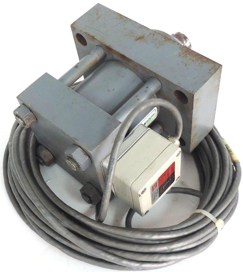 Used MILLER MHP-67BTN-00.80-25.000-0036-S11 CYLINDER W/ TEMPSONICS L SERIES SENSOR
