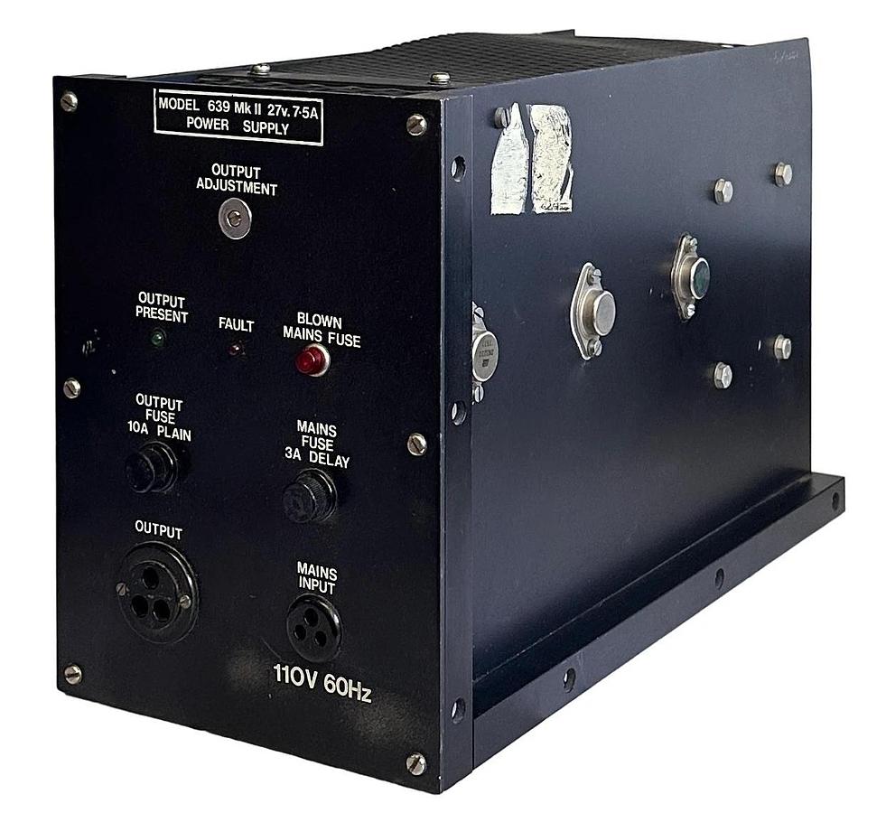 Used TDK LAMBDA MODEL 639 MK II POWER SUPPLY 27v 7.5A 110V 60Hz