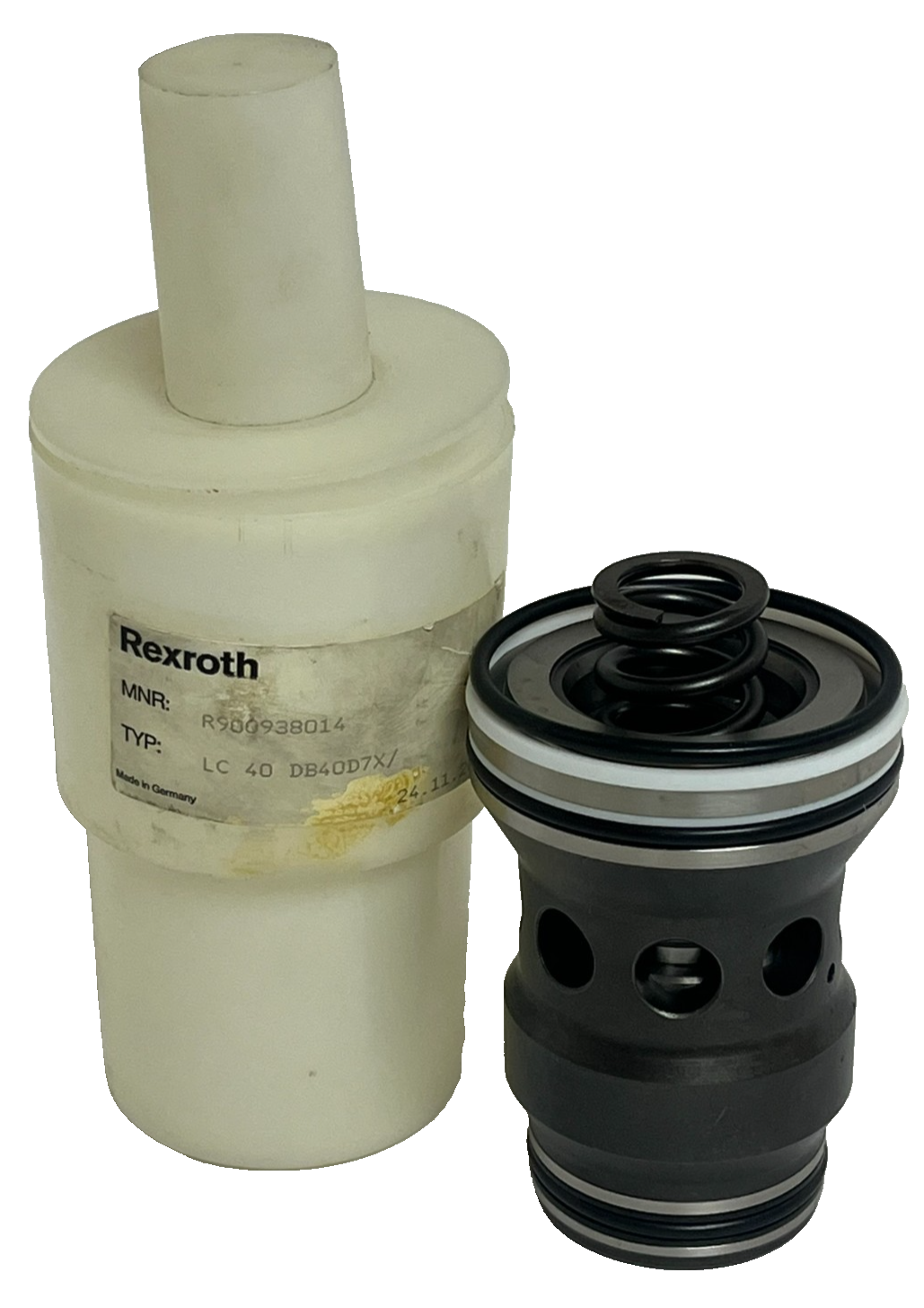 Used Bosch Rexroth R900938014 Logic Cartridge Valve - LC40DB40D7X/ - NG40 2-Way, NSMP