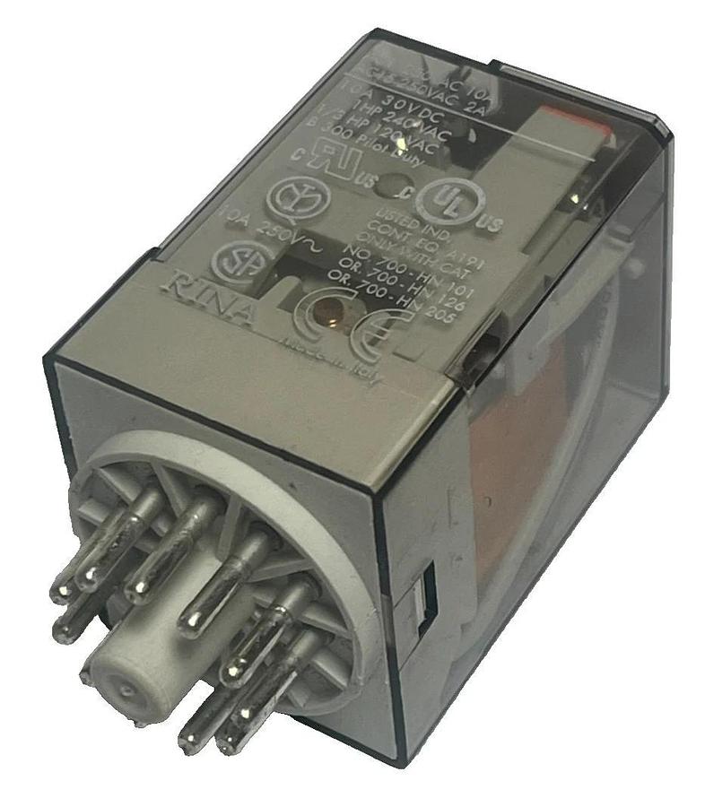 LOT OF 3 ALLEN-BRADLEY 700-HA33A1 Ser. D Control Relay 3 N.O. 3 N.C., NSMP