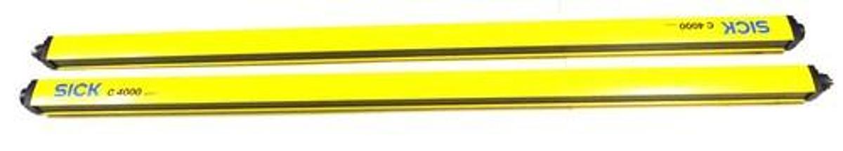 Used SET OF SICK C40E-1203AG300 (1027961) & C40S-1203AA300 (1027939) LIGHT CURTAINS