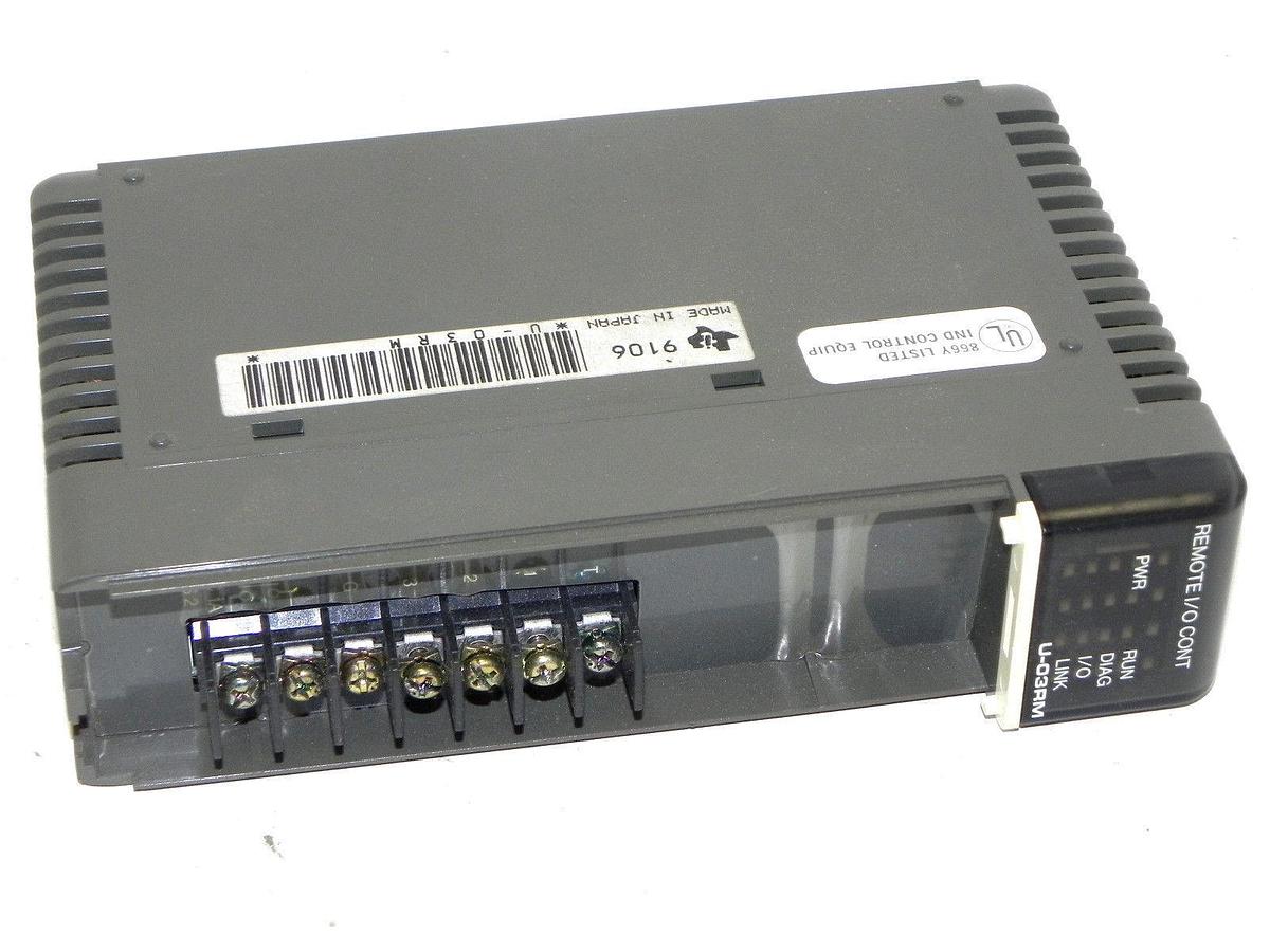Used TEXAS INSTRUMENTS U-03RM REMOTE I/O MODULE U03RM
