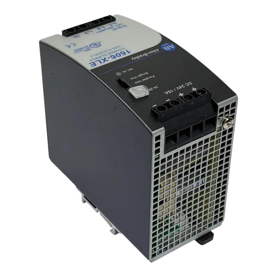 Allen Bradley 1606-XLE240E-3 DIN Rail Power Supply 3-Phase 24-28V 10A
