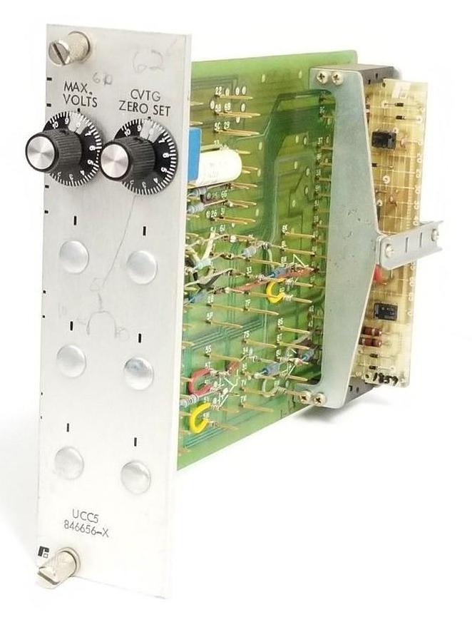 Used RELIANCE ELECTRIC O-48652 METER CALIBRATOR BOARD 846656-X UCC5 84543-108A
